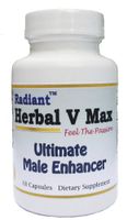 Radiant V-Max Male Enhancer; 60 Capsules