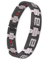 Magnetic Bracelets | EMF Bracelet | EMF Protection | EMF Blocker | Joint Pain Therapy | Over 4000 Negative Ions | Natural Frequency of Earth 7.83hz | Best for Sleep, Energy, Balance, Meditation, Yoga