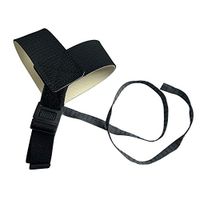 ESDELES ESD Heel Grounder Strap Wrist Band Conductive Grounding Wire Anti Static Wrist Strap Wristband Adjustable ES16101 (Gray Heel Straps)