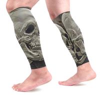 LEVEIS Cool Pirate Flag Skull Arm Sleeves UV Protection for Men Women Sunblock Protective Gloves Running Golf Cycling Driving Long Arm Cover 1 Pair