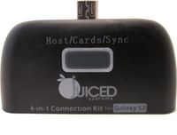 Juiced System's Multi-Functional 4 in 1 Adapter : USB/SD Card/Micro SD/Micro USB Inputs