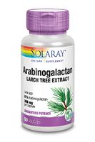 Solaray Arabinogalactan Supplement, 300mg, 60 Count