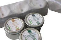 Greenfire All Natural Massage Oil Candles, Lavender Sandalwood Vanilla, Orange Carrot Coconut, Peppermint Eucalyptus Basil, Travel Size 1 Fluid Ounce, Set of 3