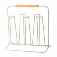 He Xiang Firm Desktop Stand Hanging Cup Holder 5 Metal Wine Cup Holder Kitchen Living Room Mug Glass Cup Drain Rack