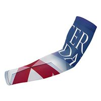 Sincerity First Veterans Day Flag UV Protection Cooling Arm Sleeves for Sports Cycling Men Women