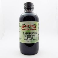 Holly Hill Health Foods, Sambucus Syrup, 4 Ounce