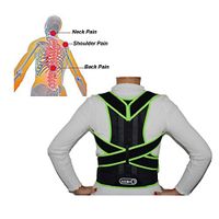 ZSZBACE Shoulder Posture Corrector,Breathable Back Brace,Back Support for Back Pain Relief. (L)