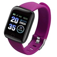 Tiakino Smart Watch, 116 Plus Color Screen Smart Watch Heart Rate Blood Pressure Waterproof Fitness Tracking Watch for Sport Men