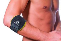 Elbow Brace Mbrace Air, Tennis Elbow Brace, Elbow Support, Elbow Strap, Epicondylitis, Elbow Compression, Swiftly Adjustable Compression, 100% Cotton on The Skin, Pad Included (Extra)