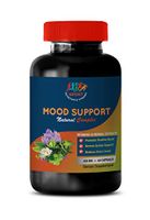 Mood and Brain Booster - Mood Support Natural Complex - Vitamins and Herbal EXTRACTS - ashwagandha for Sleep - 1 Bottle 60 Vegetable Capsules