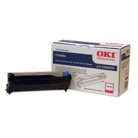 Okidata 43460202 C3400 C3530 C3600 MC360 Image Drum (Magenta) in Retail Packaging