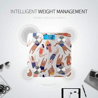 Bluetooth Digital Body Analyzer Scale Cartoon Diving Extreme Sports Sea Pet Weight Scale Kg Body Fat Composition Monitor Analyzer with Smartphone App for Body Management-396 Lbs