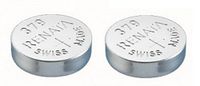 Renata Watch Battery Swiss Made Renata 379 or SR521SW OR AG0 1.5V (2 x 379 or SR 521 SW)