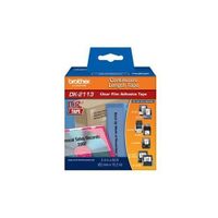 Brother International DK2113 Cont Film Label Blk Clear