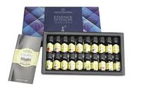 Essence of Khalifa - 20pc Set of 10ml Luxury 100% Pure Aromatherapy Essential Oils - Therapeutic Grade Oil - Selection of The Top 20 with Guide and Recipe Booklet