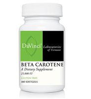 Davinci Labs - Beta Carotene 25000 IU 180 caps