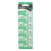 Huang AG0 / LR521 1.55V Alkaline Cell Button Batteries (10-Piece Pack)