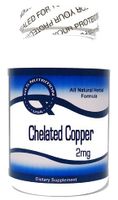 Chelated Copper 2mg 100 Capsules ^GLS