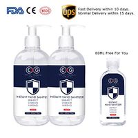xJazxin Natural Hand Using Gel, Hand Using with Aloe and Vitamin E 300 ML 2Pack Pump Bottle Free 60Ml Travel Size Cleaning Gentle Hydrating Soothing Gel 22.32 Fl Oz