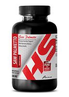 Prostate Support Formula - Saw Palmetto 500 mg - Natural Extract - Prostate Function Support - Saw Palmetto Powder - 1 Bottle (100 Capsules)