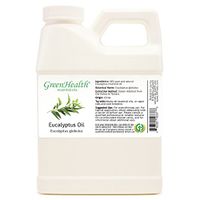 Eucalyptus Oil 100% Pure - 16 fl oz - GreenHealth - Plastic Jug with Child-Resistant Cap
