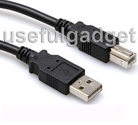 5 Feet 5 FT USB Printer Cable for HP PhotoSmart Series Printer