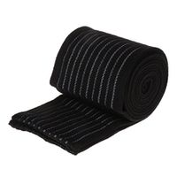 LIYUDL Elastic Breathable Wrap Ankle Support Brace Compression Knee Elbow Wrist Ankle Hand Support Wrap Sports Bandage Strap (Black, 150X7.5CM)