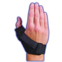 Alimed Thumb Protector Tee Pee Adjustable Dorsal and Palmar Stay Suede / Polypropylene Left or Right Hand Small