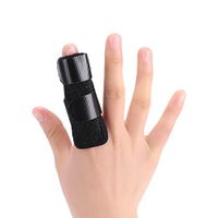 Finger Splint, Adjustable Aluminium Alloy Index Middle Finger Splint Hand Support Tenosynovitis Recovery Brace Protection, Injury Pain Bending Deformation Aid Tools