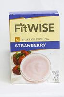 Healthwise - California Strawberry Pudding/Shake Mix - 15 Grams of Protein, 90 Calories Zero Grams of Fat, Hunger Suppressant, Appetite Control for Weight Loss - 7 Packets 0.88 OZ NET WT 6.16 OZ