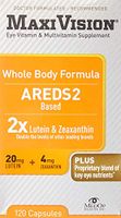 MedOp MaxiVision® Whole Body Formula - 120 Capsules, 3 Bottles