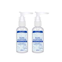 Thing-ning 2pcs Hand Sànitizer Gel Hand Gel Refreshing Hand Gel Disposable Hand Wash for Adults Kids Pocket Size Hand Cleaner Gel,Non-irritating,Pump Bottle (100ML)