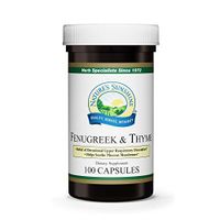 Nature's Sunshine Fenugreek and Thyme 100 Capsules
