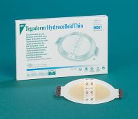 3M Tegaderm Hydrocolloid Thin Dressing, 2 3/4" x 3 1/2", 10/Bx, 3M90021