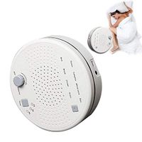 LQ-RLL White Noise Machine Sleep 2019 Upgrade Sleep Relaxation Sound Machine 8 Kinds of Soothing Natural Sound Timed Shutdown Headphone Jack
