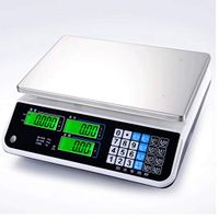 ZYY Waterproof Electronic Scale，Seafood Aquatic Price Commercial Platform Accurate Kitchen Weighing Ingredients (Size : 30kg/5g)