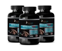 Muscle Mass Supplements for Men - Bodybuilding Pills for Men - Increases Energy - Alpha lipoic Acid Dietary Supplement Capsules - 3 Bottles 180 Capsules