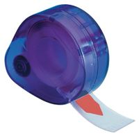 Redi-Tag Missing Information Printed Arrow Dispenser Flags, 120 Flags per Dispenser, 1-7/8 x 9/16 Inches, Red (81364)