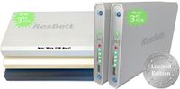Dual CPAP Battery ResBett C-100 for Philips DreamStation w/Humidifier, Heated Tube - B225
