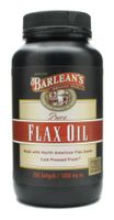 Barleans, Flax Oil Softgels, 250 Count
