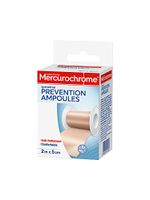 Mercurochrome Band Aid Blisters Prevention 2m x 5cm