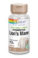 Solaray Lion's Mane Mushroom Organically Grown 500 mg VCapsules, 60 Count