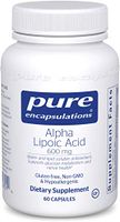 Pure Encapsulations - Alpha Lipoic Acid 600 mg - Hypoallergenic Water- and Lipid-Soluble Antioxidant Supplement - 60 Capsules
