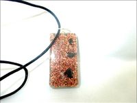 Orgone Necklace - HiJet Wow Hematite Orgonite Pendant Orgone Generator Balancing Positive Energy Harmony Luck Yoga Meditation Reiki Natural Genuine Authentic