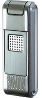 Personalized Visol Falcon Satin Gun Torch Flame Cigar Lighter with Laser Engraving