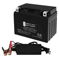 Mighty Max Battery YTZ14S Battery Replaces KTM 990 Adventure 03-12 + 12V 2Amp Charger Brand Product