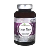 Aloha Medicinals – Pure Lion’s Mane - Certified Organic Mushrooms – Hericium Erinaceus – Health Supplement – Supports Mental Health, Nerve Growth, Immune System – 500mg - 90 Capsules