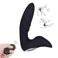 Waterproof and Rechargeable Personal Handheld Electric Massager, Wireless Remote Control Prostrate Massage for Men