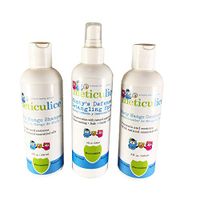 Meticulice Natural Head lice Prevention Shampoo, Conditioner & Repel Spray Mango & Peppermint Scent, Safe for Daily Use