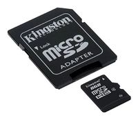 Professional Kingston 8GB MicroSDHC HTC Desire 520 with custom formatting and Standard SD Adapter! (32Mbps / Class 4)